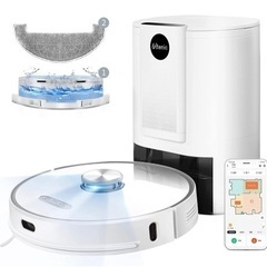 イ*イ様 【Ultenic T10】ロボット掃除機 自動ゴミ収集 水拭き 両用 71BlZhggMRL._AC_UF350,