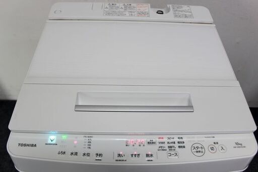 TOSHIBA/東芝 全自動洗濯機 洗濯脱水10kg Joshinオリジナル AW-10SD70J