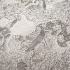 帯 袋帯 銀系 三十六歌仙屏風図 長さ 約438cm 和装 中古 苫小牧西店