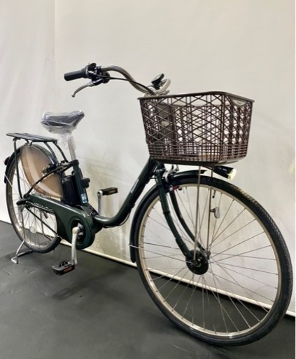 関東全域送料無料 保証付き 電動自転車 パナソニック ビビスタイル 26インチ 8ah 新型 カーキ