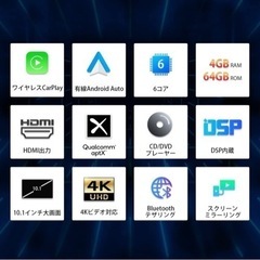 カーナビ車載タブレット Android10搭載