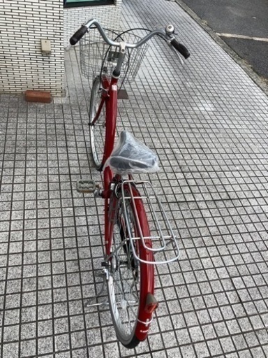 26インチ自転車】変速なし サドル新品❗️美品❗️若林自転車 浜大津店 26インチ自転車】変速なし サドル新品❗️美品❗️若林自転車 浜大津店