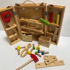 classic world クラシックワールド 木の工具箱 工具セット