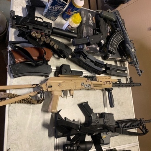 東京マルイ　エアガン　色々有ります　ガス　電動長物　ガス長物　説明文を最後までお読み下さい0円では有りません 東京マルイ エアガン 色々有ります ガス 電動長物 ガス長物 説明文を