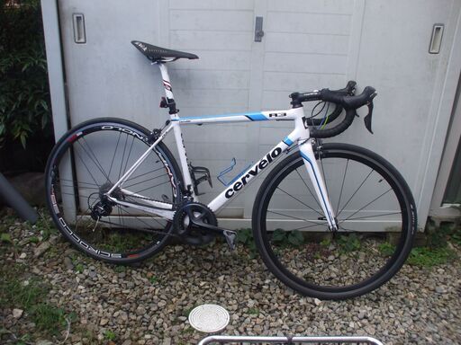 クラック補修　cervelo r3 2011年式
