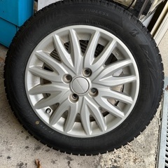 【値下げ中】ブリヂストン　スタッドレスタイヤ4本セット　155/65R14