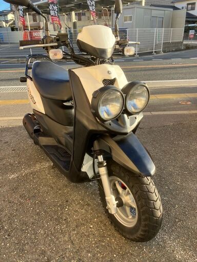 Bw's50　ビーウィズ SA44J 黒白　実働　グリップヒーター付　福岡市南区