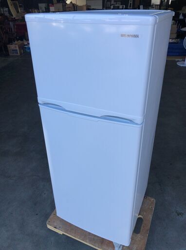 アイリスオーヤマ 冷凍冷蔵庫 AF118-W 118L 2019年製 D104G002