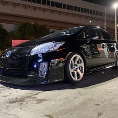 プリウス30前期　フロントリップスポイラー