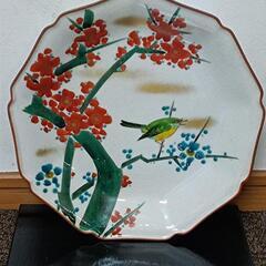 九谷焼♡梅と鶯の和皿