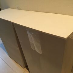 ゴミ箱 ダストボックス 45L×2個 ホワイト