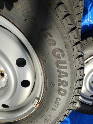 今日明日限定値下げ引き取り限定　パジェロミニ　スタッドレス 15インチ　バリ目 今日明日限定値下げ引き取り限定 パジェロミニ スタッドレス 15インチ