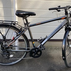 【中古良品】ブリヂストン 2017 TB1（フレームサイズ：480mm）「TB48」27インチ　T.Xマットグレー