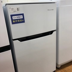 安心の6ヶ月保証付き！！【Hisense（2ドア冷蔵庫）】取りに来れる方限定！売ります！ 安心の6ヶ月保証付！！【Hisense(ハイセンス)】2ドア冷蔵庫取り