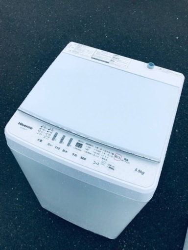 ET638番⭐️Hisense 電気洗濯機⭐️2018年式