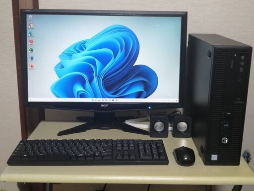 WIN11HPEliteDisk800G2大画面ﾓﾆﾀｰサクサクSSD256G Office2021