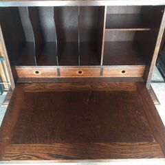 レトロ　学習机　勉強机　机　一部難あり