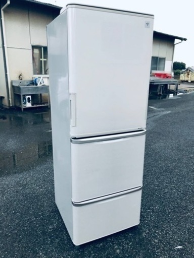 ET662番️350L️ SHARPノンフロン冷凍冷蔵庫️