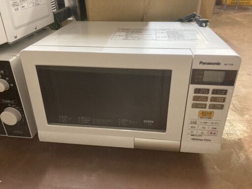 ☆中古￥8,800！【会員価格￥6,800】Panasonic　パナソニック　オーブンレンジ　家電　2017年製　NE-T159-W型　【BJ158】