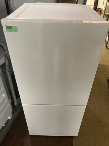 ☆中古￥17,500！TWIN BIRD　110㍑2ドア冷蔵庫　家電　2019年製　HR-E911型　幅48cmｘ奥行52cmｘ高さ109cm　【BJ161】