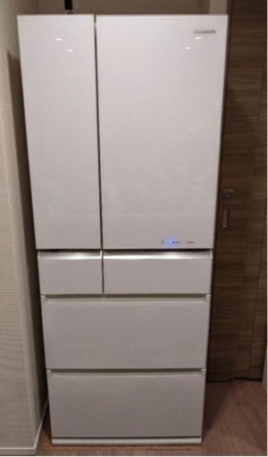 冷蔵庫　Panasonicフルフラットガラスドア