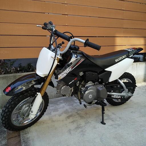 らくらくセル付き DR-Z70 ノーマル キッズモトクロス QR50 CRF50 PW50 DR-Z50 TT-R50 キャンプ