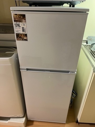 一人暮らしなら十分すぎる大きさの冷蔵庫
