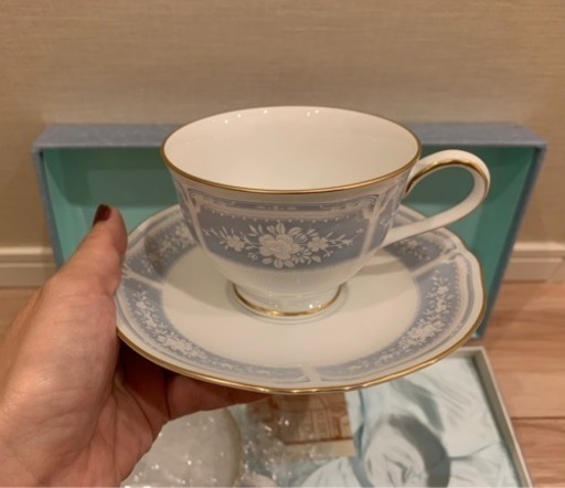 【未使用・美品】Noritake カップ＆ソーサ 2客セット ノリタケ