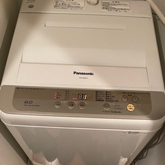 【ネット決済・配送可】お得！Panasonic全自動電気洗濯機6...
