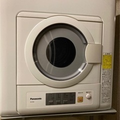 【ネット決済・配送可】Panasonic電気衣類乾燥機5kmp
