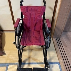 (美品)片山製　車椅子 片山車椅子製作所 車椅子 KARL2（カール・コンパクト） KW-803
