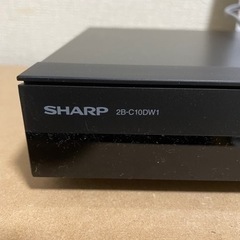 SHARP 2B-C10DW1 ブルーレイレコーダー 