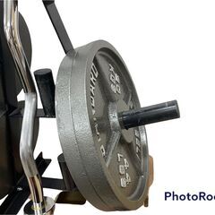 状態良好 IROTEC/アイロテック オリンピックアイアンバーベル120KG＋ 