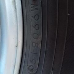 205 65 15　中古タイヤ　アルミホイール付き