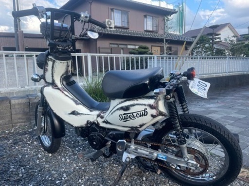 スーパーカブプロaa04エイジング塗装