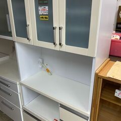 リサイクルショップどりーむ荒田店No.3584 食器棚 人気の白色♪ 美