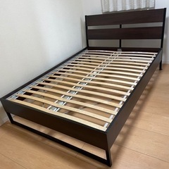 IKEA ベッドフレーム ダブル