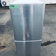 ①✨2020年製✨176番 ノジマ✨冷凍冷蔵庫✨EH-R1482F‼️