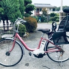 ①♦️EJ393番　　電動自転車