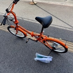 □一回使用□早い者勝ちCAPTEIN STAG 折りたたみ自転車 20型 6段階