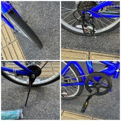 自転車 □一回使用□早い者勝ちCAPTEIN STAG 折りたたみ自転車 20型 6