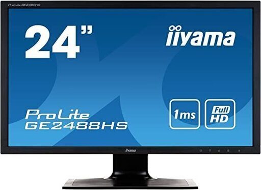 24インチモニター　iiyama ゲーミングディスプレイ GE2488HS-B1 24型