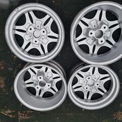 スマートK スマートフォーツー　アルミホイール　4本