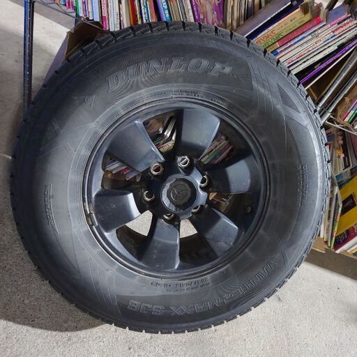 トヨタ 215系 ハイラックスサーフ 純正ホイール スタッドレス 4本