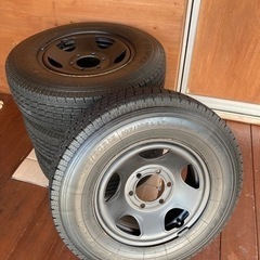 値下げしました！　195/80R 15 スタッドレス　4本セット