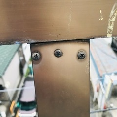 屋上手すり　アルミ　サッシ　落下防止柵　中古