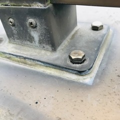 屋上手すり　アルミ　サッシ　落下防止柵　中古