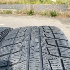 アウディA8純正ホイールブリヂストンブリザックREVO2 4本セット225/55r17