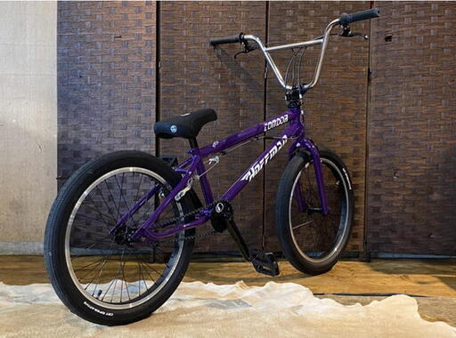 ■HOFFMAN BIKE CONDOR ホフマンバイク コンドル 2022年 20インチ パープル クロモリ BMX 自転車 札幌発★