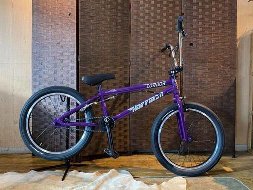 ■HOFFMAN BIKE CONDOR ホフマンバイク コンドル 2022年 20インチ パープル クロモリ BMX 自転車 札幌発★